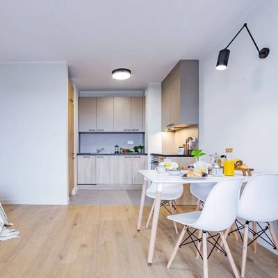 Аренда стильной 2-комнатной квартиры, 42 м², во Вроцлаве, Польша